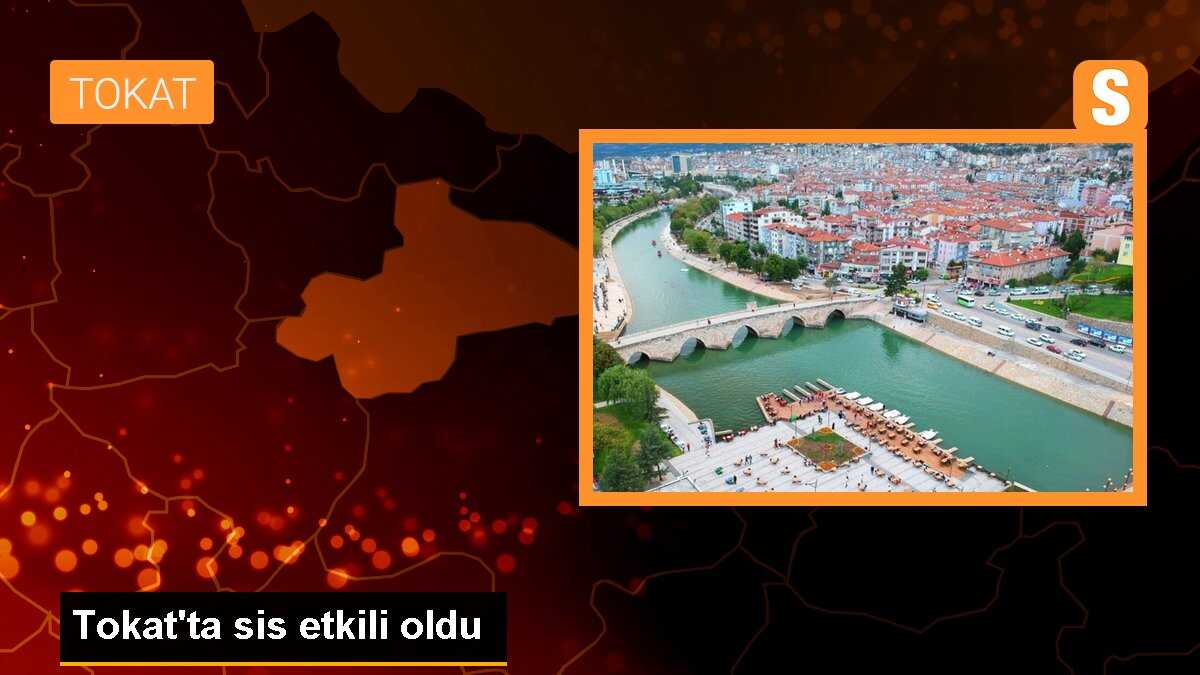 Niksar-Tokat kara yolu sis nedeniyle trafiği olumsuz etkiledi