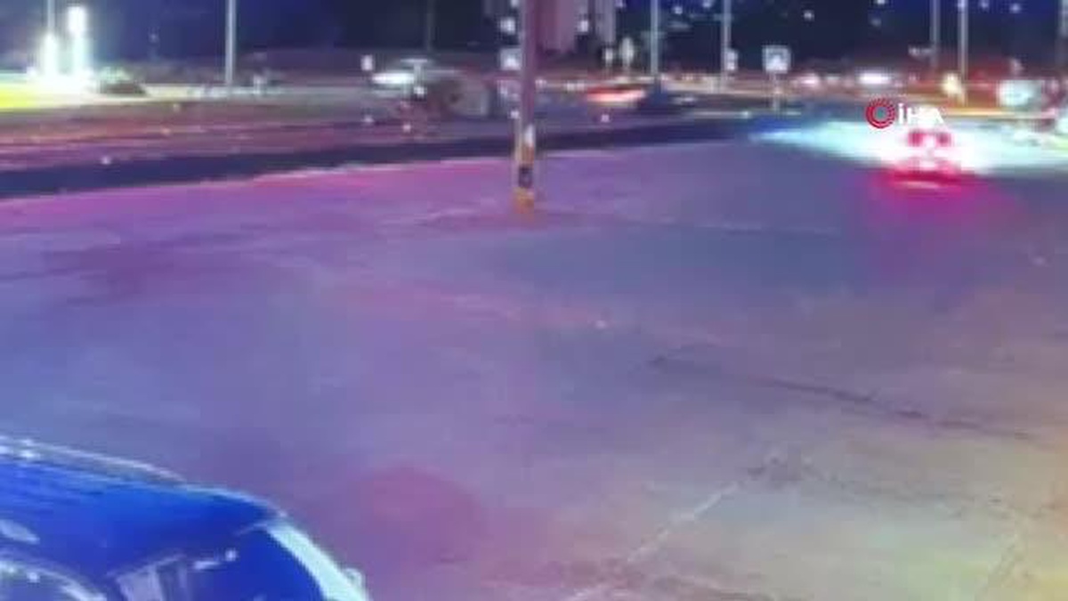 Motosikletli Gencin Kaybettiği Kazanın Görüntüleri Ortaya Çıktı