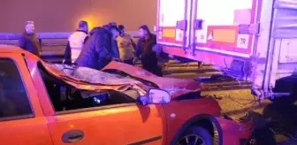 Bolu'da TIR ve otomobil çarpıştı: 4 yaralı