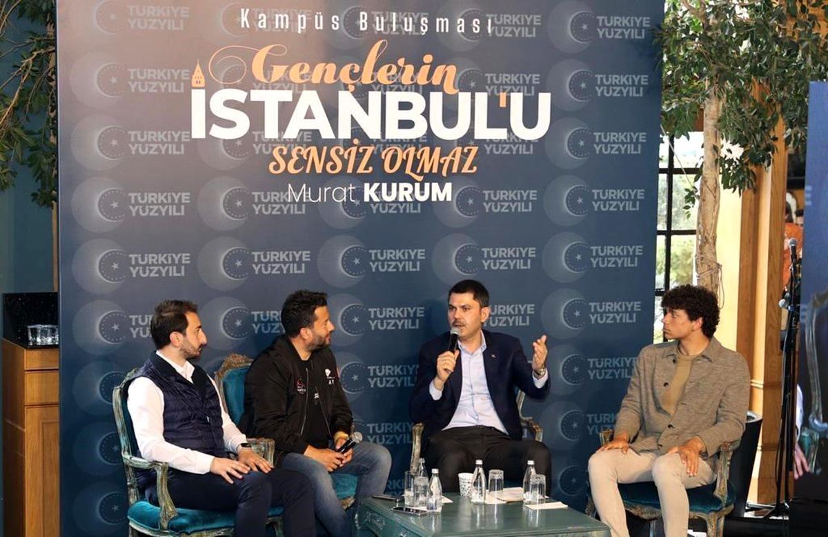 Çevre Şehircilik ve İklim Değişikliği Bakanı Murat Kurum Gençlerle Buluştu
