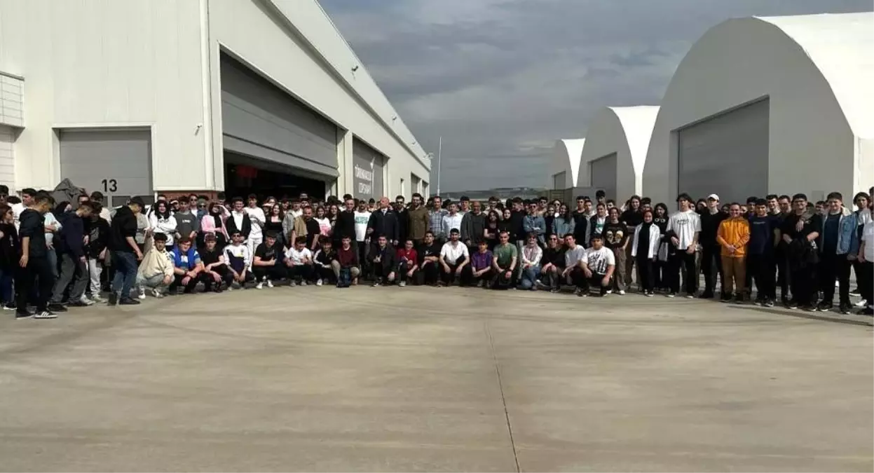 Başiskeleli Lise Öğrencileri TUSAŞ Tesislerini Gezdi