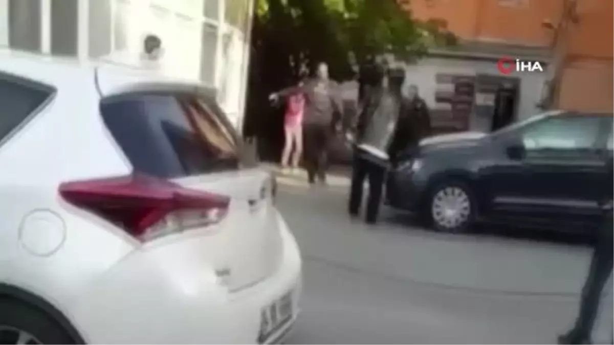 Fatihte hastane bahçesinde dehşete düşüren olay