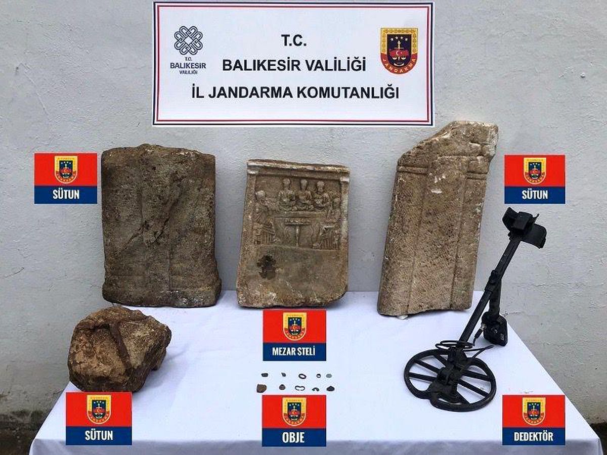 Balıkesir Gönen\'de Tarihi Eser Operasyonu: 1 Kişi Gözaltına Alındı