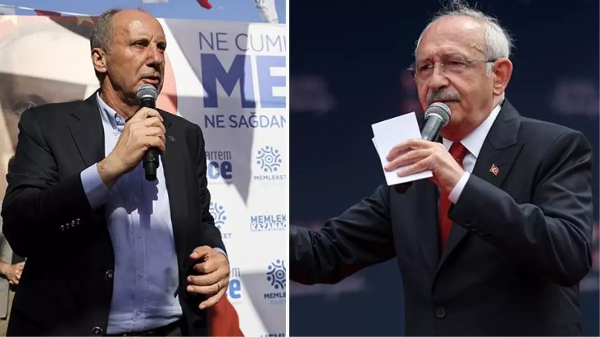 İnce\'nin, "Babacan ve Davutoğlu ile yolları ayırın, destek veririm" teklifine Kılıçdaroğlu\'ndan tek cümlelik yanıt: Biz yolumuza bakıyoruz