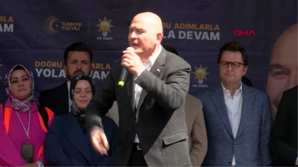 İçişleri Bakanı Süleyman Soylu Kağıthane\'de vatandaşlarla buluştu