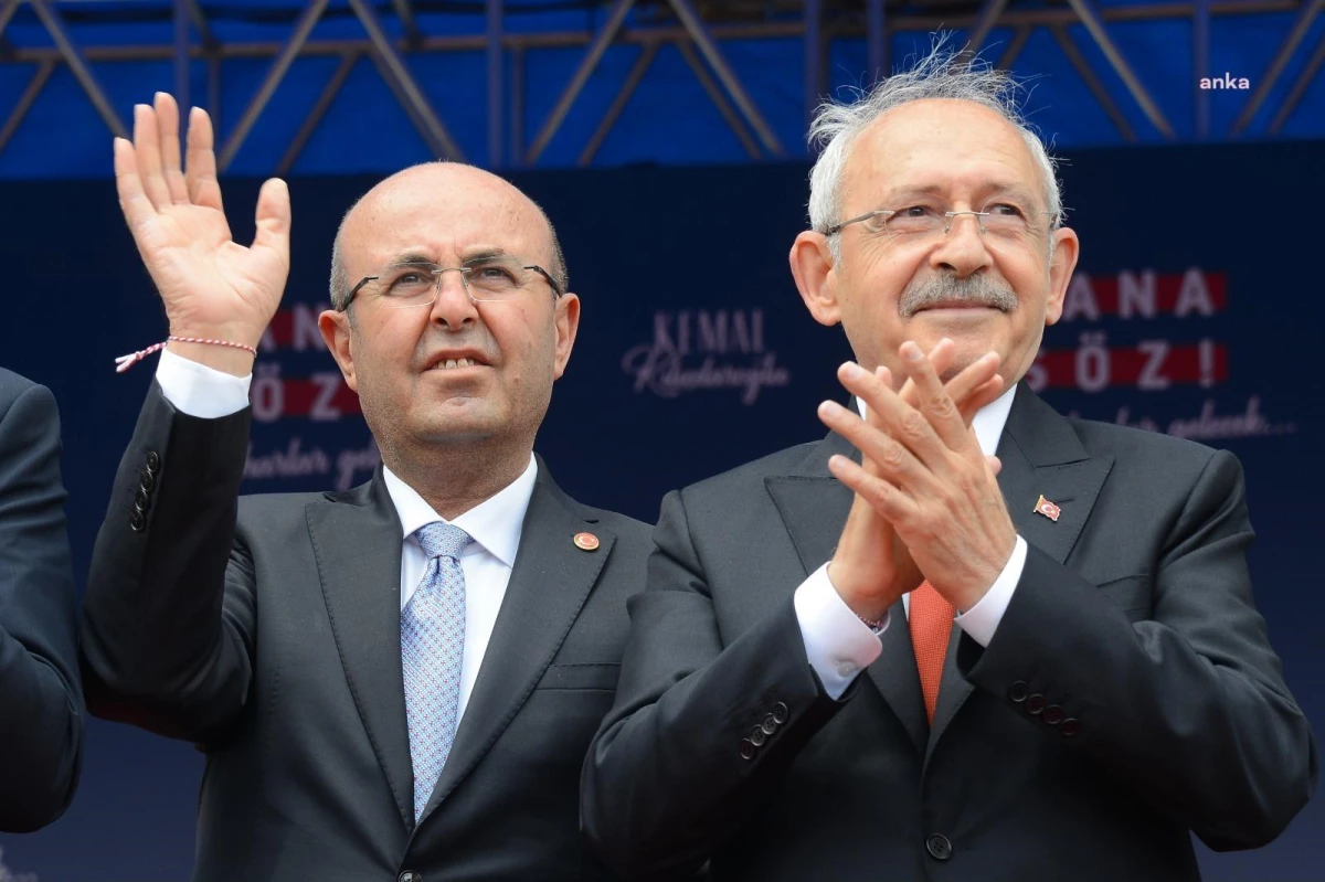 Kırşehir Belediye Başkanı Selahattin Ekicioğlu, Kemal Kılıçdaroğlu\'nun mitingine katıldı