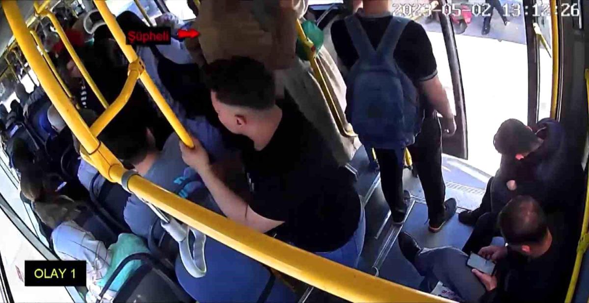 Gaziantep\'te Otobüste Cep Telefonu Hırsızlığı Yapan Şüpheli Tutuklandı