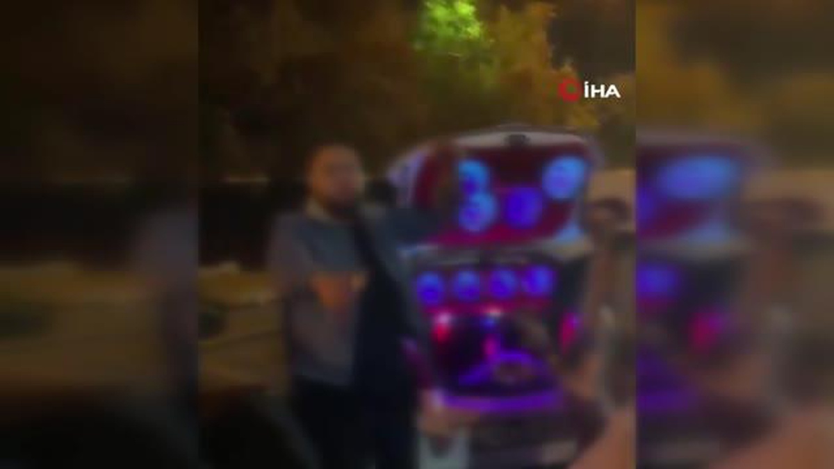 Sahilde son ses müzik dinleyen gençlere 8 bin 363 lira para cezası kesildi