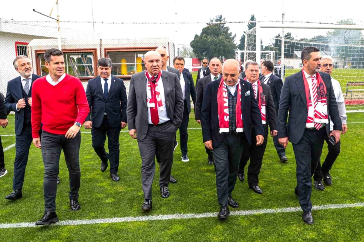 TFF Başkanı Mehmet Büyükekşi Samsunspor Tesislerini Gezdi