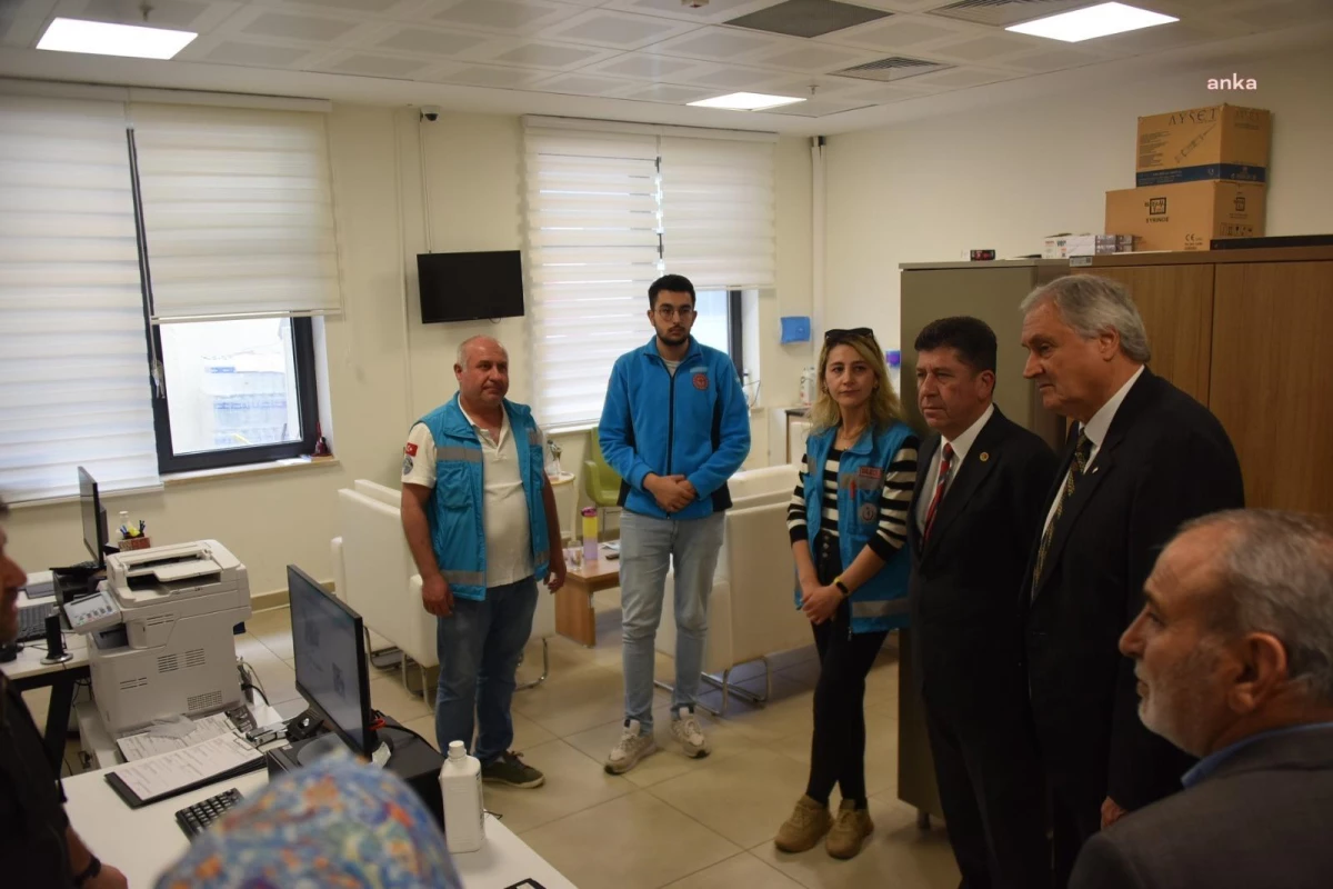 Bozüyük Belediye Başkanı Mehmet Talat Bakkalcıoğlu, Bozüyük Devlet Hastanesi\'ni ziyaret etti