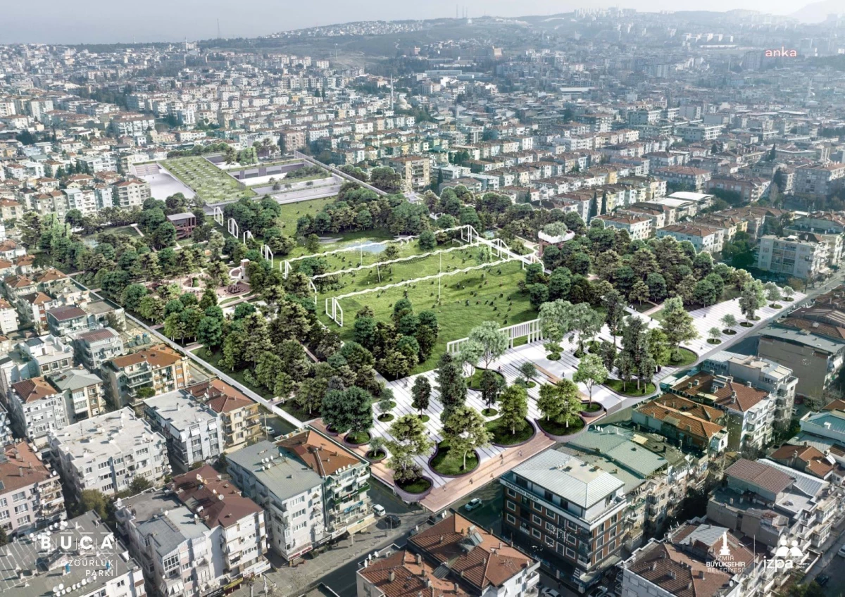 İzmir Büyükşehir Belediyesi Özgürlük Parkı Projesi Hazırladı