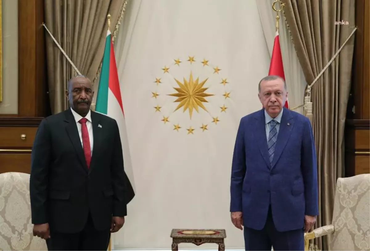 Cumhurbaşkanı Erdoğan, Sudan Egemenlik Konseyi Başkanı ile Görüştü