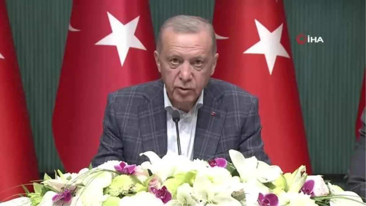 Cumhurbaşkanı Erdoğan: Kamu işçisine yüzde 45 zam ve 15 bin lira taban ücreti