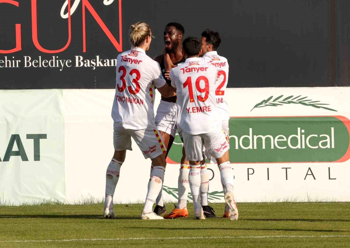 Göztepe\'nin yeni transferi Loue Bayere Junior ilk golünü attı
