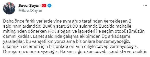 İzmir'de Kılıçdaroğlu afişlerinin olduğu kahvehaneye saldırı! CHP vekilin suçladığı Savcı Sayan'dan yanıt gecikmedi