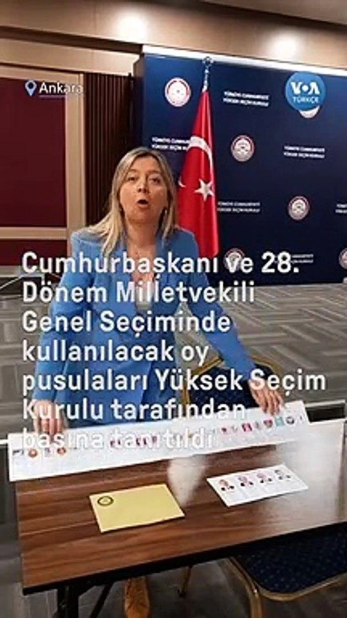 Oy Pusulası Örnekleri Basına Tanıtıldı