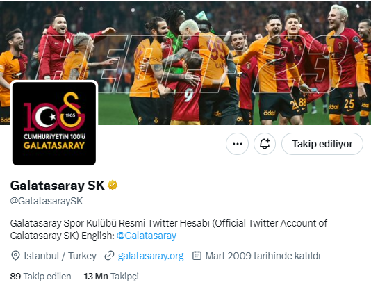 Türkiye'de ilk ve tek! Galatasaray sosyal medya rekoru kırdı