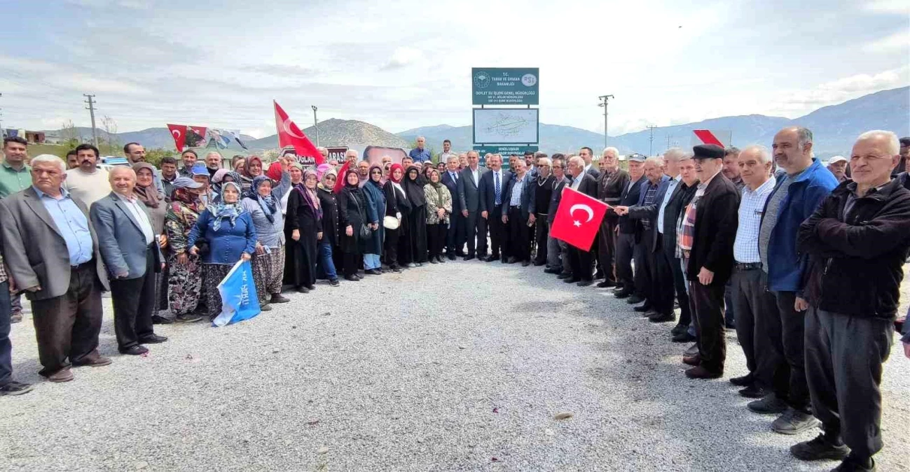 AK Parti Denizli Milletvekili Şahin Tin, Eşeler Barajı projesinin müjdesini verdi