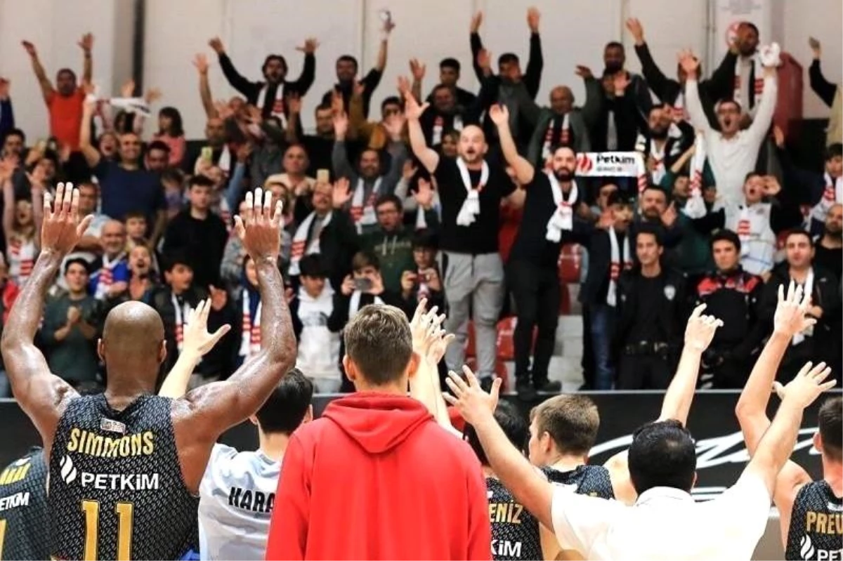 Aliağa Petkim Spor - Gaziantep Basketbol maçı seçim nedeniyle Karşıyaka\'da oynanacak