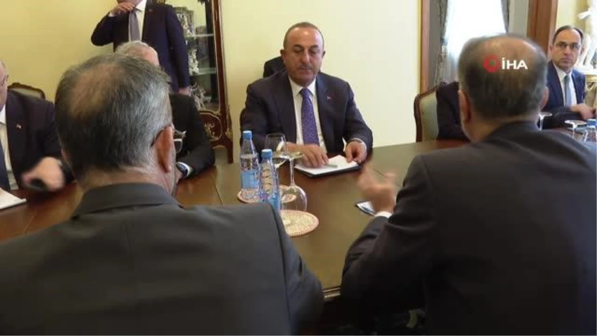 Bakan Çavuşoğlu İranlı mevkidaşı Abdullahiyan ile görüştü