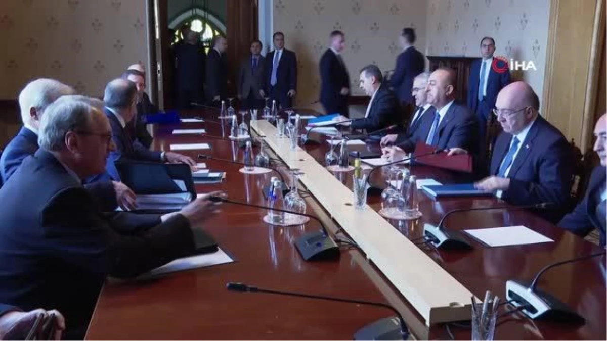 Bakan Çavuşoğlu Moskovada Lavrovla görüştü