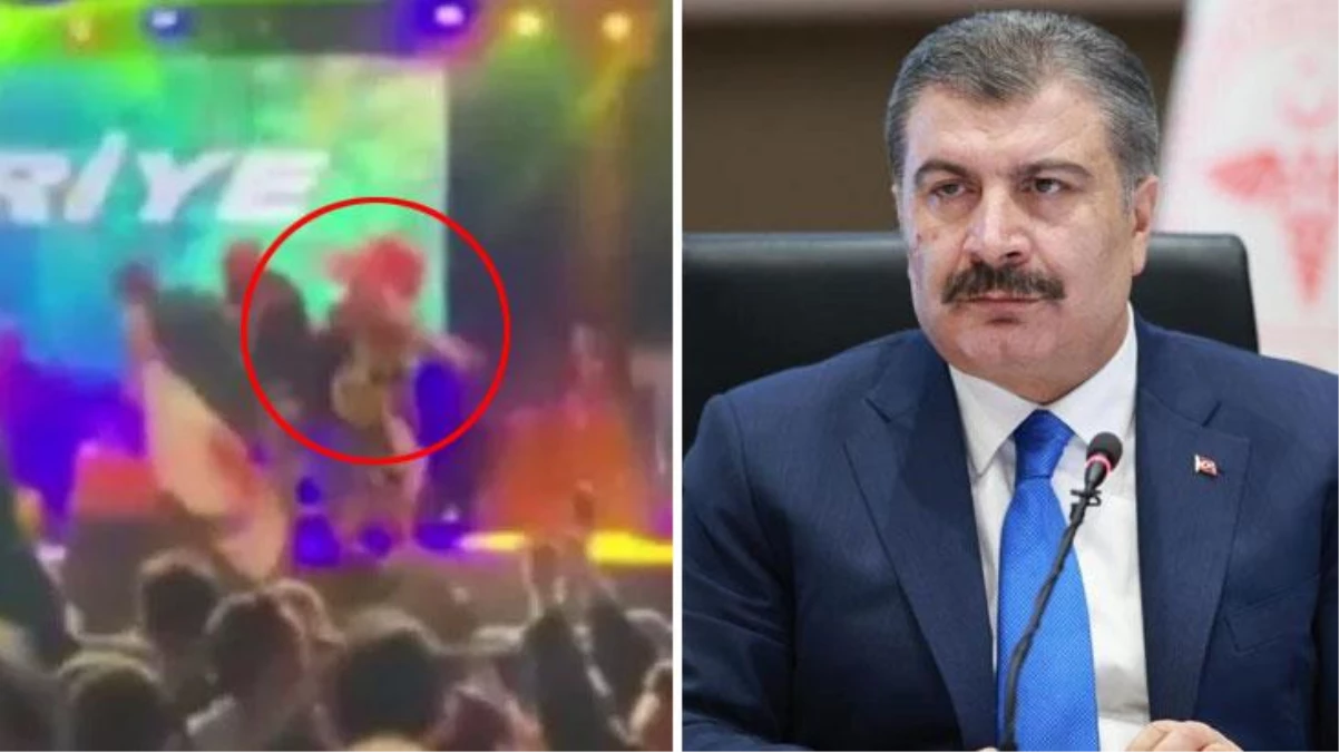 Sağlık Bakanı Fahrettin Koca, konser sırasında düşen Kibariye\'nin sağlık durumu hakkında açıklamada bulundu: Bilinci açık