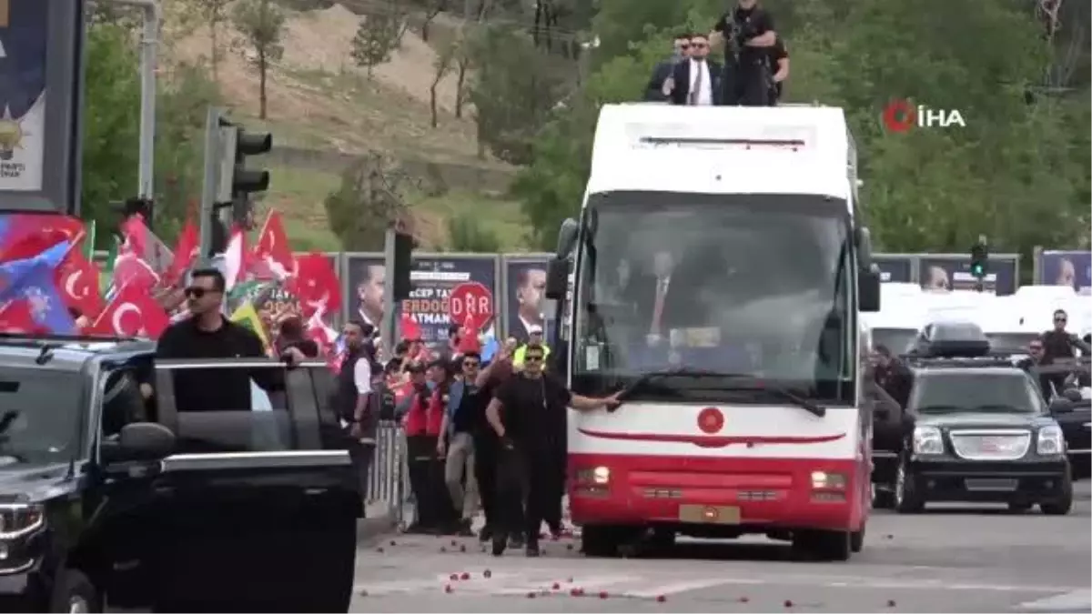 Cumhurbaşkanı Erdoğan Batmanda 55 bin kişiye hitap etti