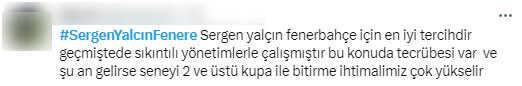 Fenerbahçe taraftarı hocasını seçti! Yaptıkları çağrı Türkiye gündeminde zirveye oynuyor