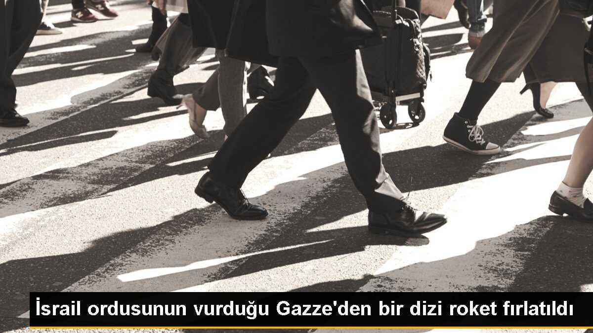 Gazze\'den İsrail\'e roket saldırısı