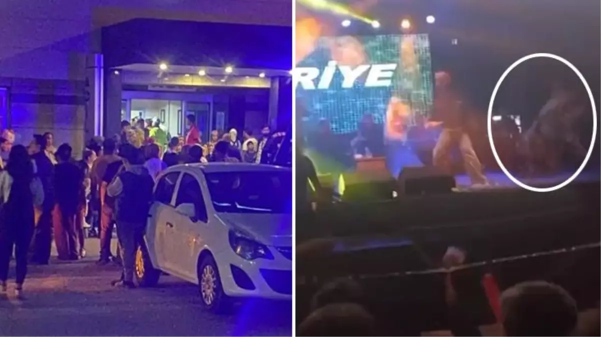 Kibariye konserde sahneden düştü, apar topar hastaneye kaldırıldı!