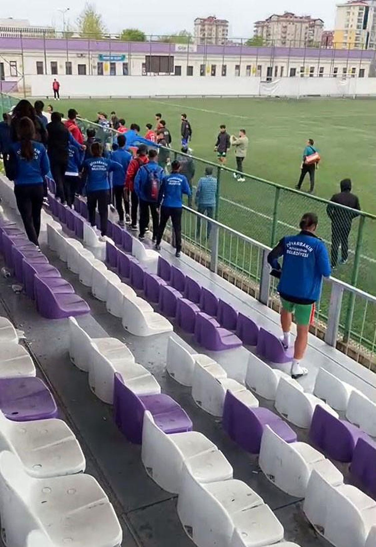 Liseler arası futbol turnuvasında kavga çıktı