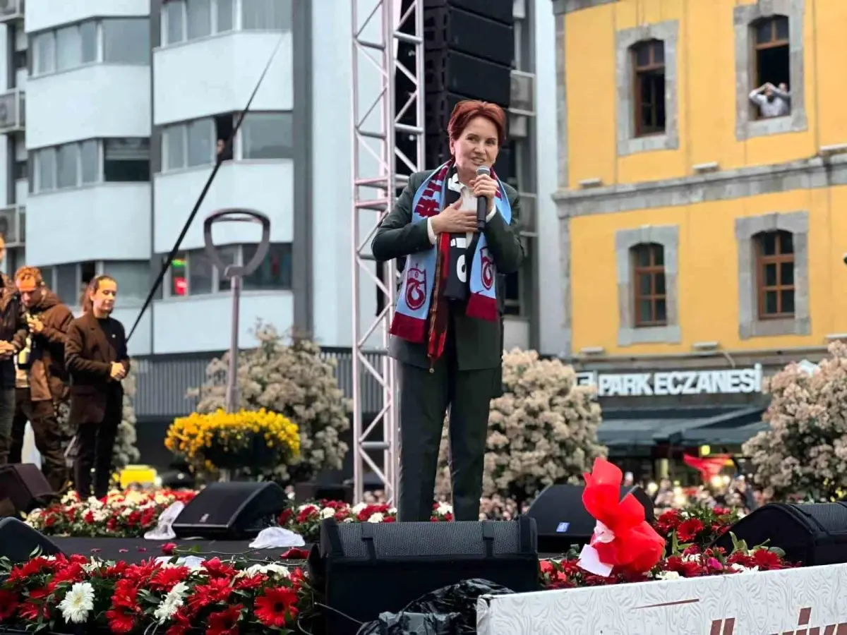 Meral Akşener: Bu seçim tarihi bir seçim, bu tarihi de siz yazacaksınız