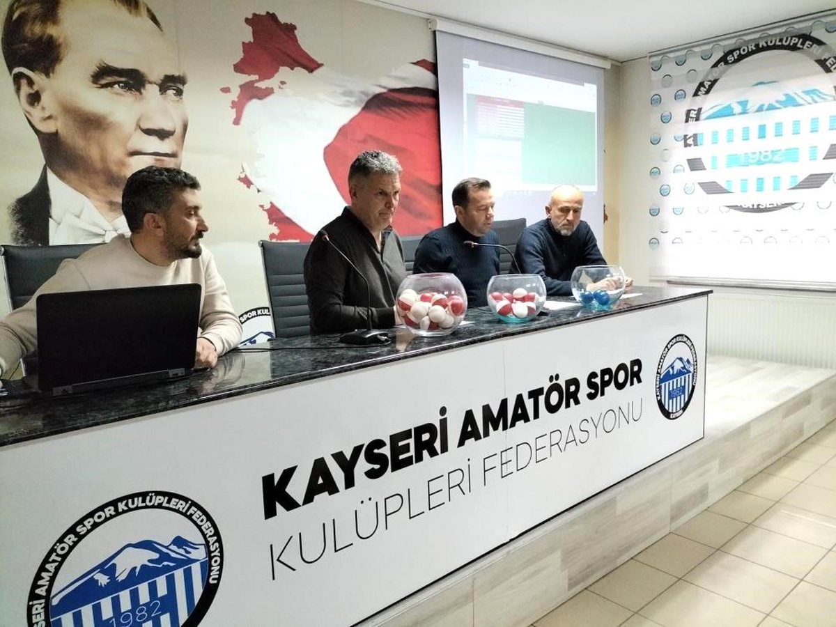 Kayseri U-13 Futbol Ligi Fikstür Çekim Tarihi Belli Oldu