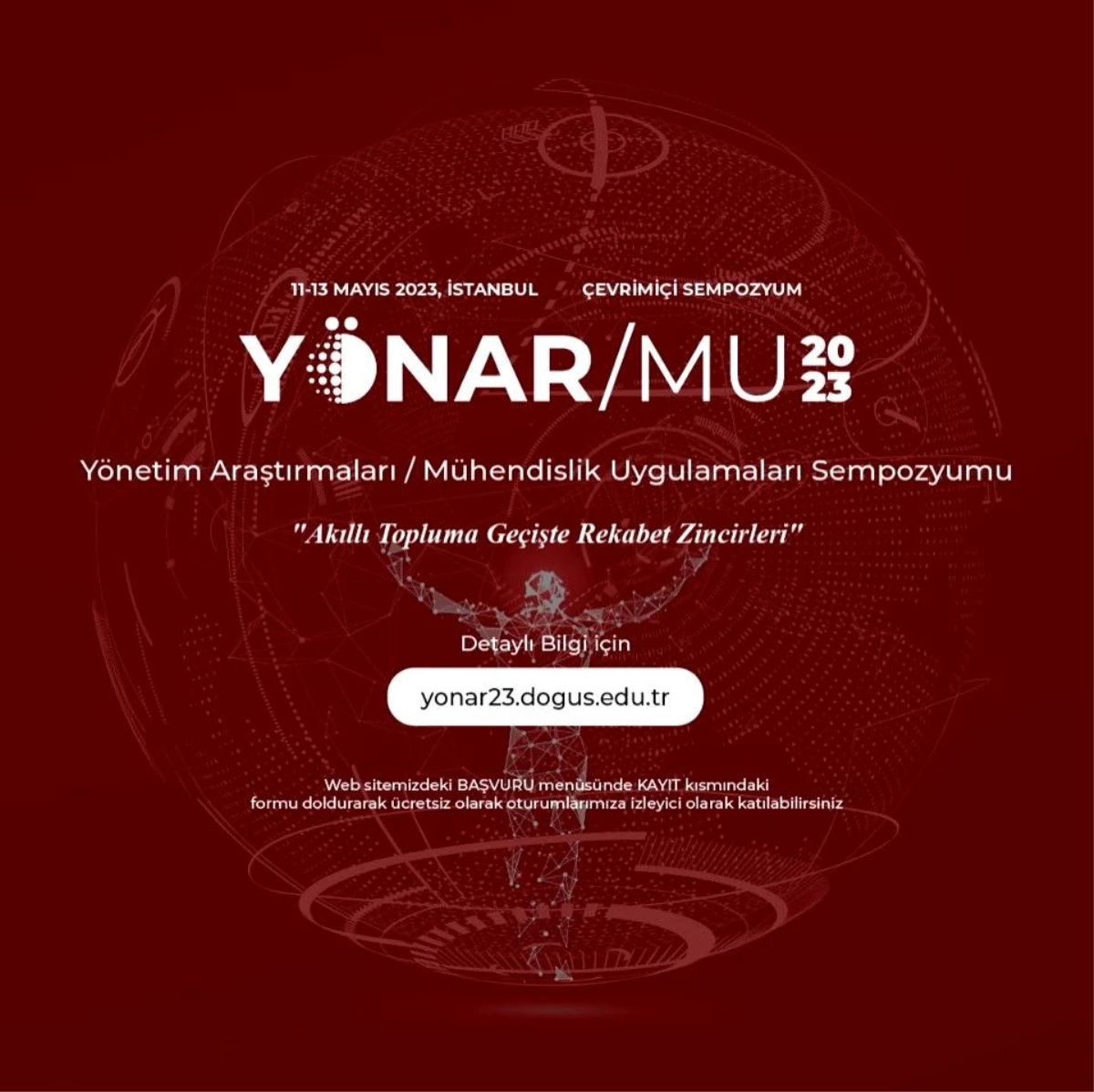 YÖNAR/MU2023 Sempozyumu 11 Mayıs\'ta Başlıyor