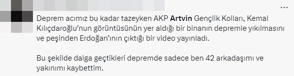 AK Parti Artvin Gençlik Kolları'nın paylaştığı seçim videosu sosyal medyada tartışma yarattı