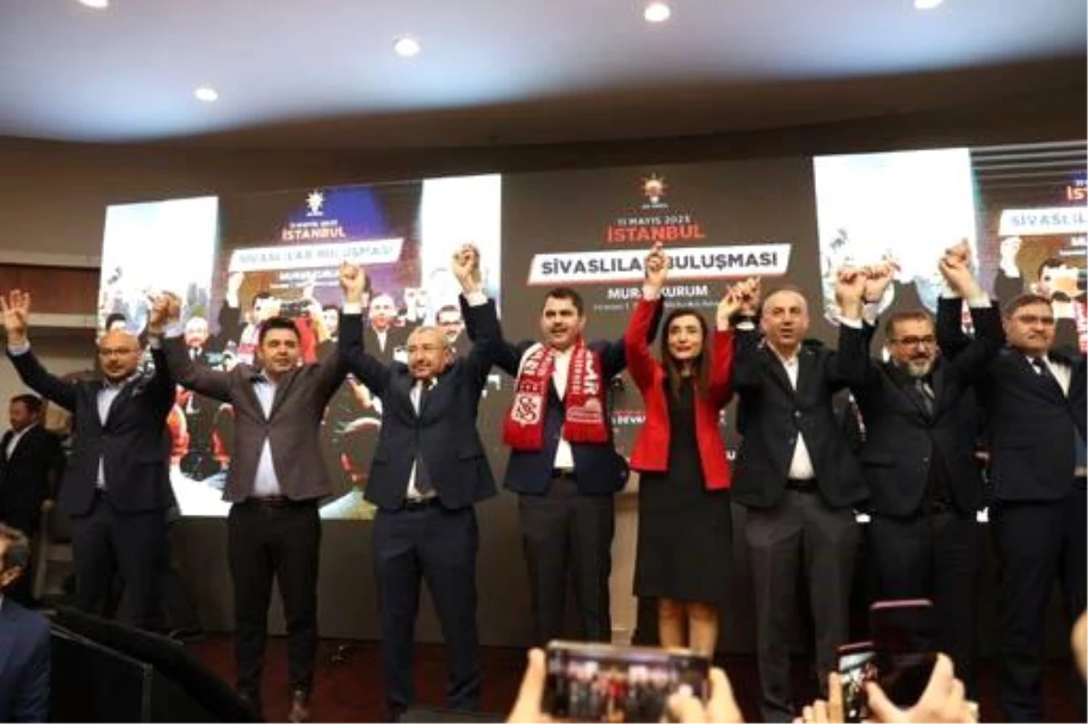 AK Parti İstanbul 1. Bölge Milletvekili Adayları Sivaslılarla Buluştu