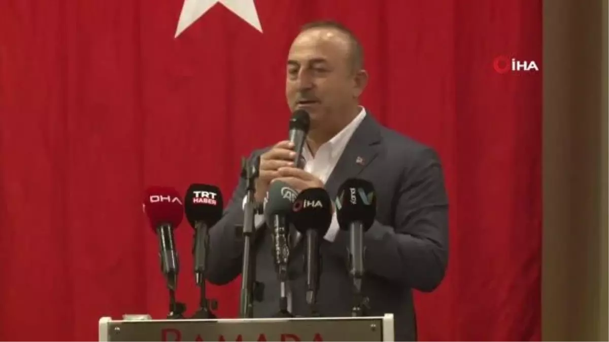 Bakan Çavuşoğlu: "Kim desteklerse desteklesin Suriye\'de ve Irak\'ta terör koridoru kurulmayacak"