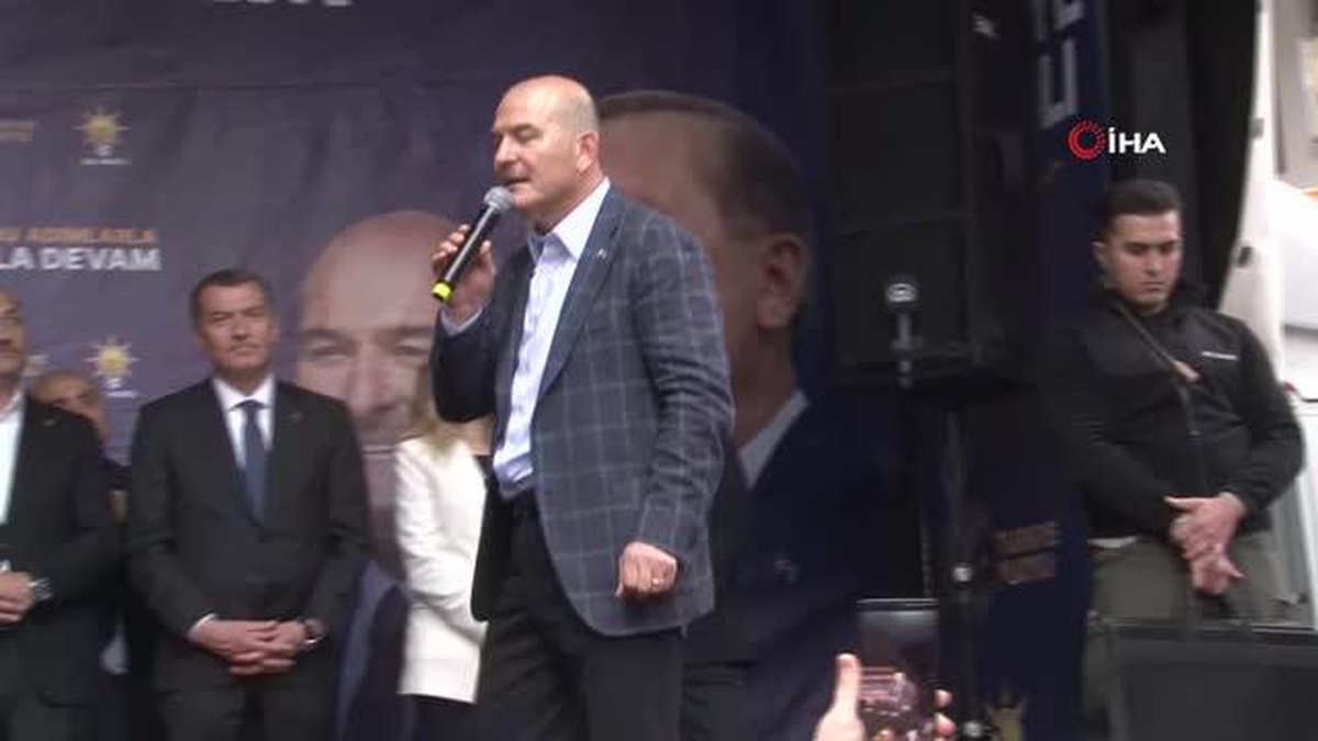Bakan Soylu: "Tayyip Erdoğan bu ülkenin iktidarında olduğu sürece Apo ve Selo da zindanlarda kalacak"