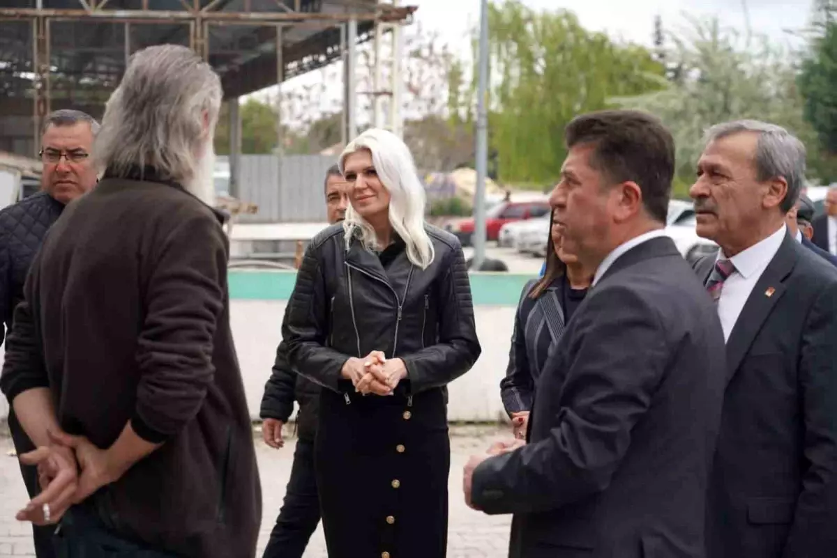 Bilecik Belediye Başkan V. Melek Mızrak Subaşı Küçük Sanayi Sitesi Esnafını Ziyaret Etti