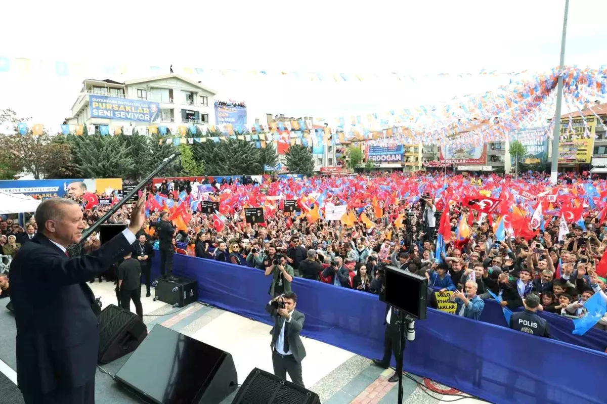 Cumhurbaşkanı Erdoğan: "Kuyubaşı Esenboğa Havalimanı, Yıldırım Beyazıt Üniversitesi metro hattı projesini yatırım programına aldık"