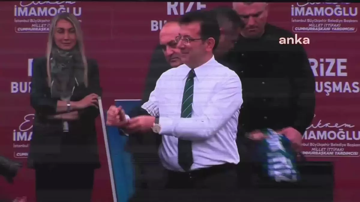 İmamoğlu\'nun Rize mitinginde vatandaşların talepleri