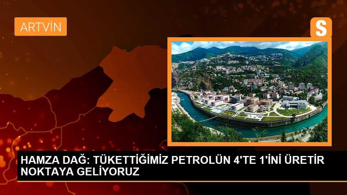 HAMZA DAĞ: TÜKETTİĞİMİZ PETROLÜN 4\'TE 1\'İNİ ÜRETİR NOKTAYA GELİYORUZ