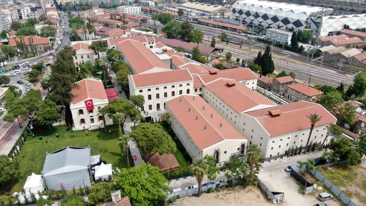 İzmir Alsancak Tekel Fabrikası Kültür ve Sanat Fabrikası olarak yeniden hayat buldu
