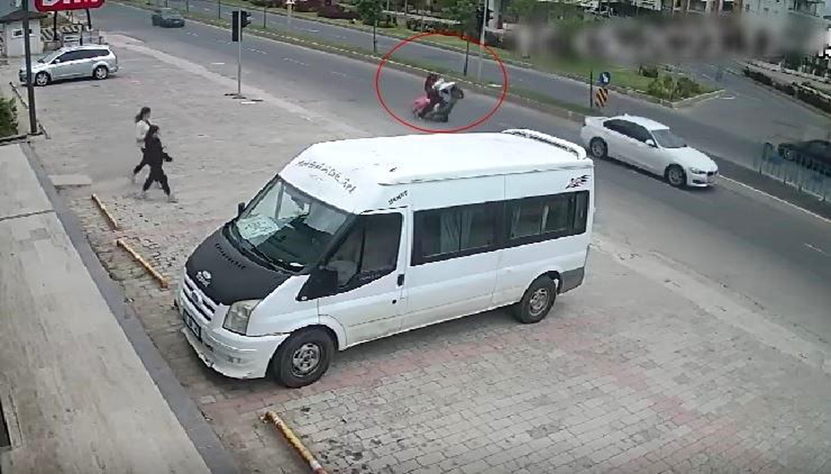 Tekirdağ Çorlu\'da Motosiklet Kazası