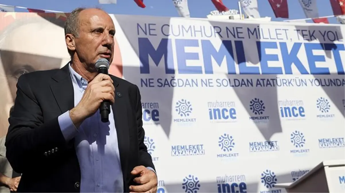 Memleket Partisi, Muharrem İnce ile ilgili açıklama yaptı: Tansiyonu yükseldiği için mitingler iptal edildi