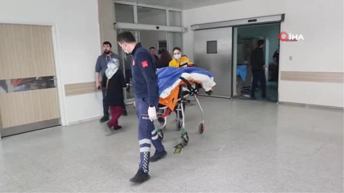 Tüp patlaması sonucu çıkan yangında ağır yaralanan kadın İstanbula sevk edildi