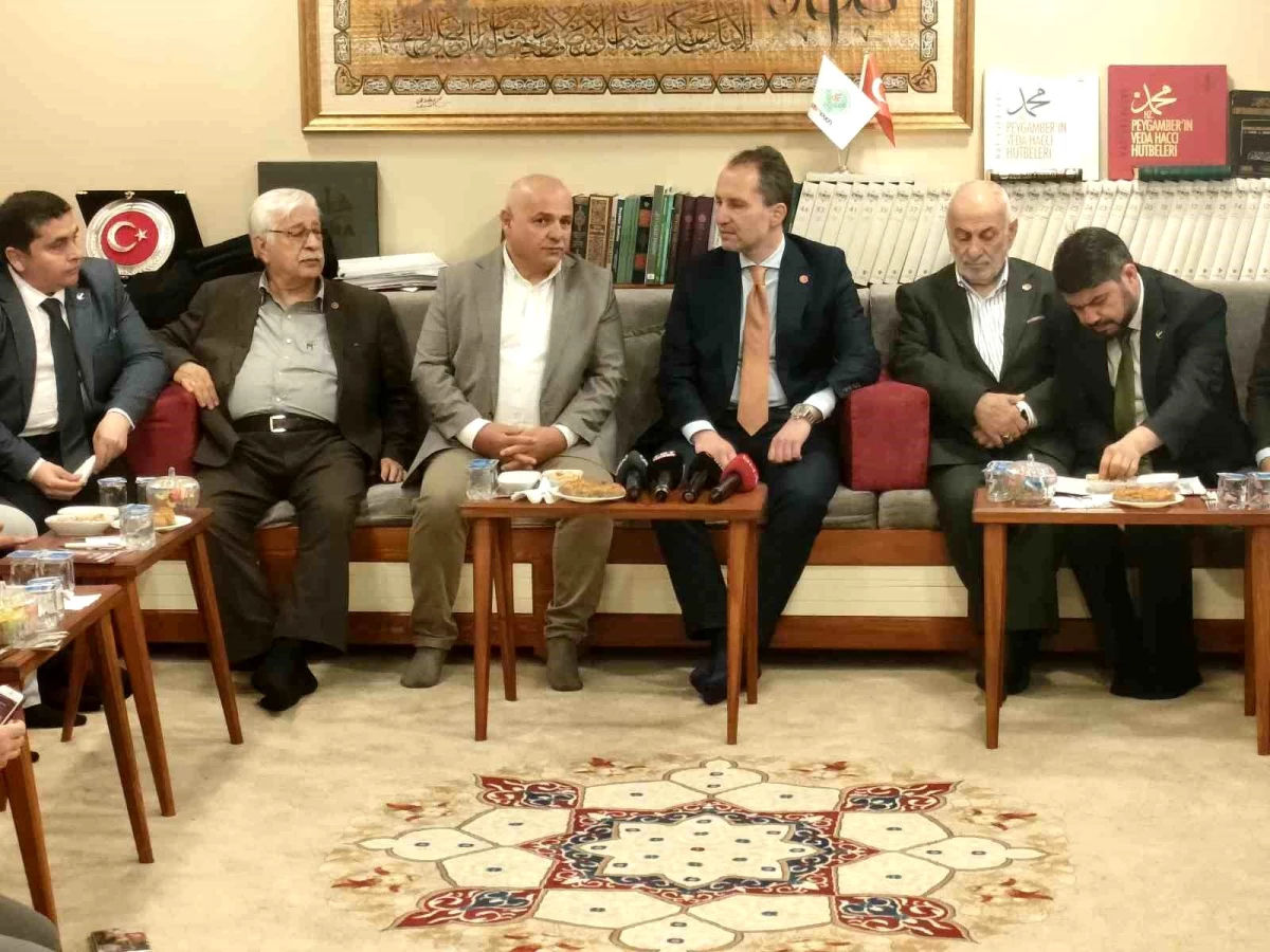 Yeniden Refah Partisi Genel Başkanı Fatih Erbakan Ziyaretlerine Devam Ediyor