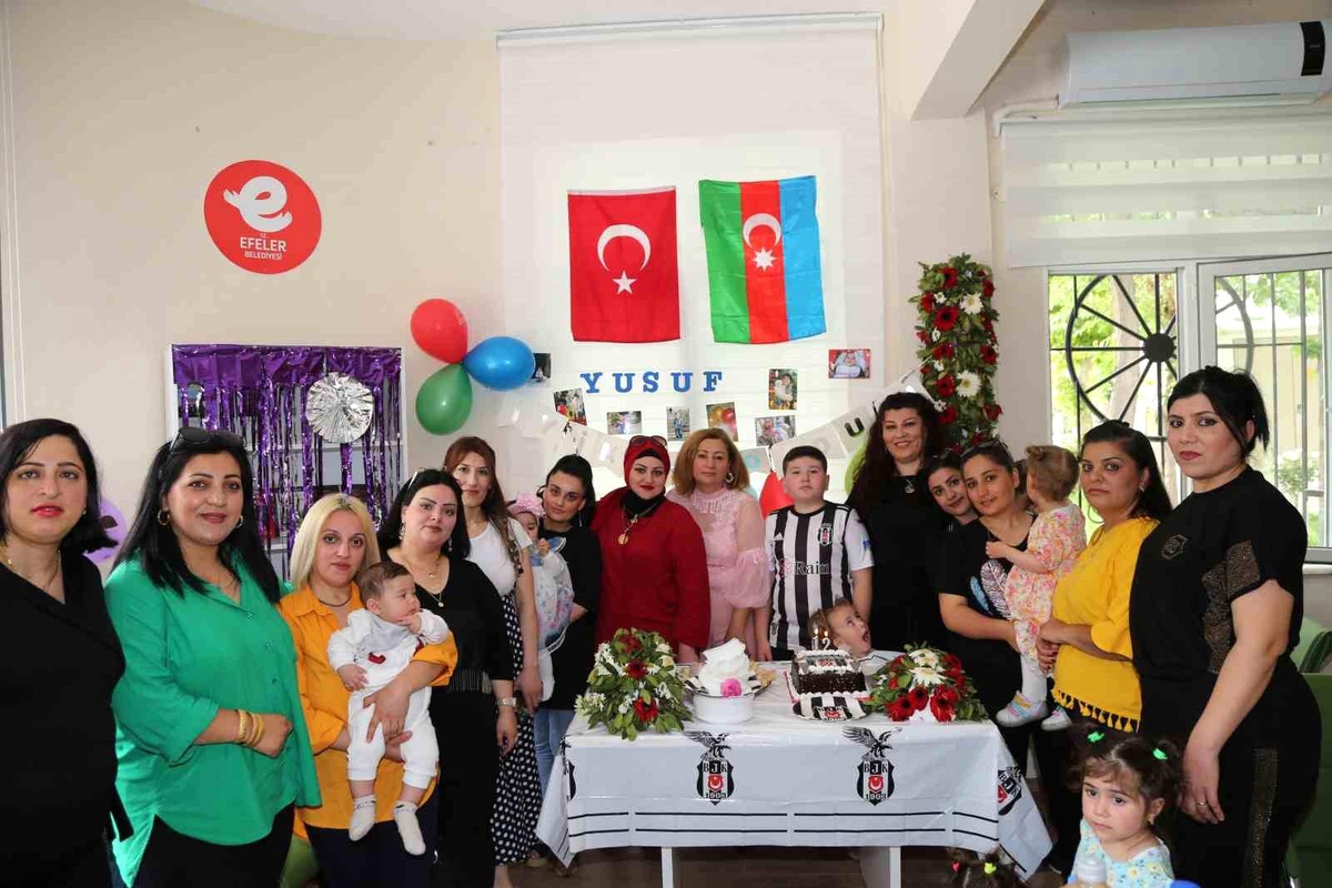 Hanımevleri Azerbaycanlı konukların doğum günü partisine ev sahipliği yaptı