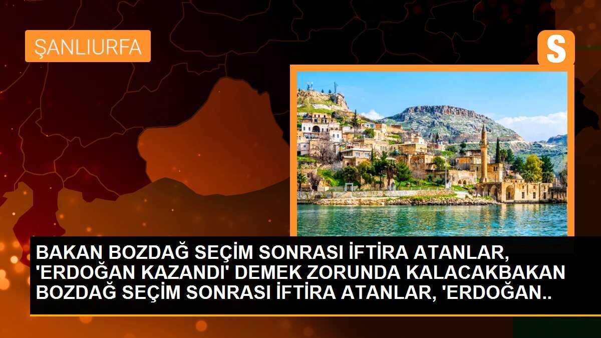 Adalet Bakanı Bozdağ: İftira atanlar 14 Mayısta gereken cevabı alacak