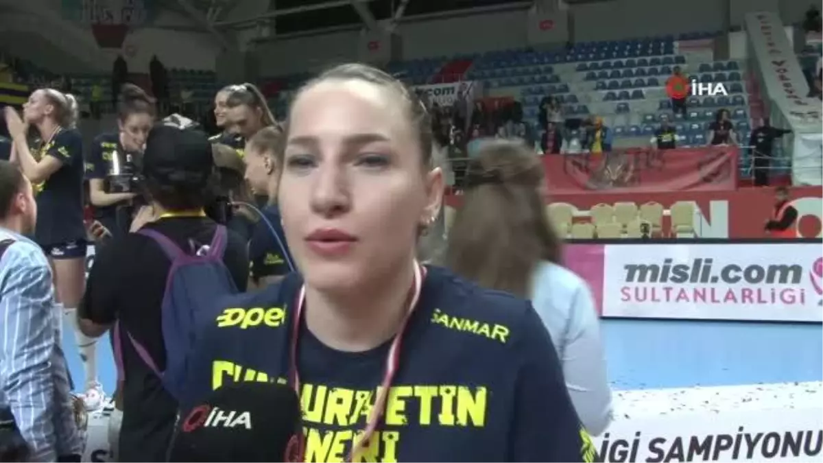 Fenerbahçe Kadın Voleybol Takımı 6. kez şampiyon oldu